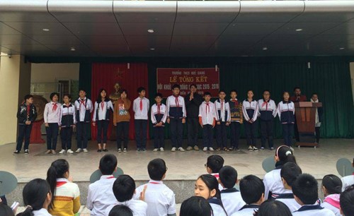 Lễ tổng kết hội khỏe Phù Đổng cấp trường năm học 2015-2016